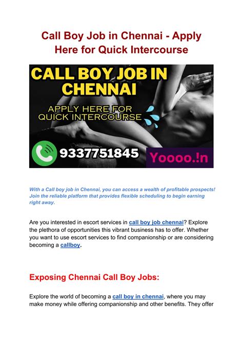 call boys in chennai